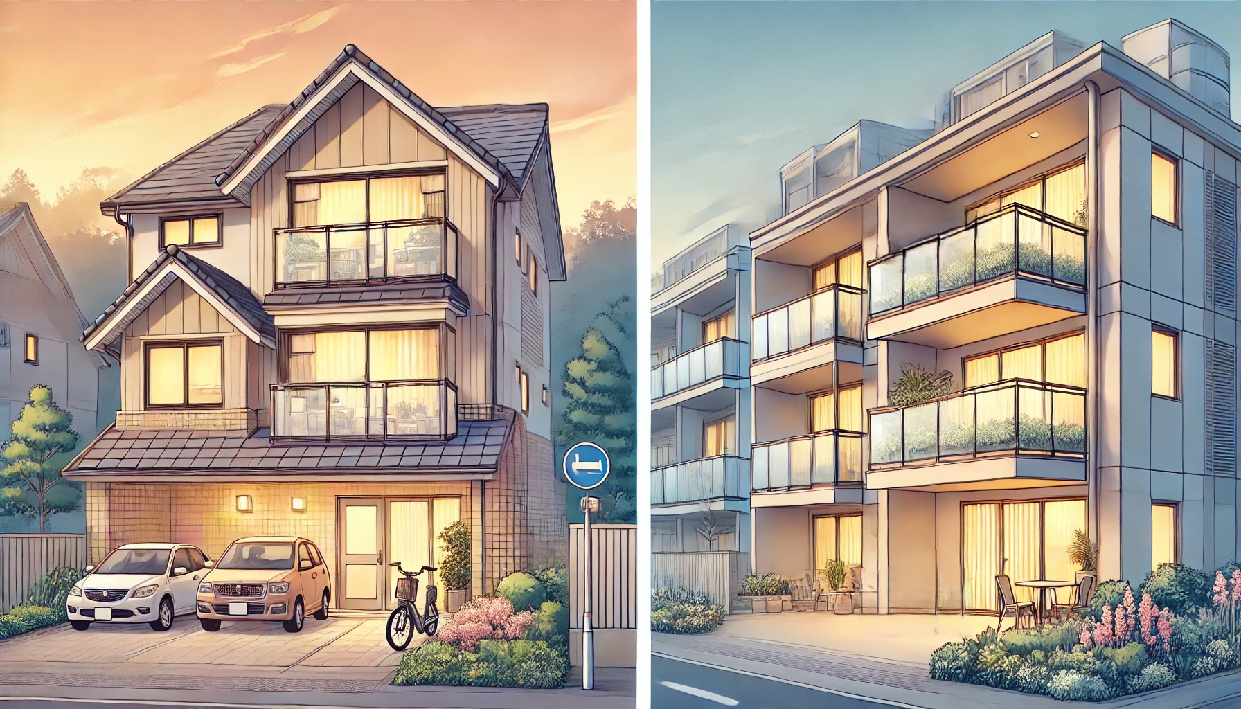 賃貸と戸建て。メリットとデメリット